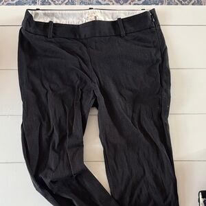 J. Crew Elegant Black Dress Pants